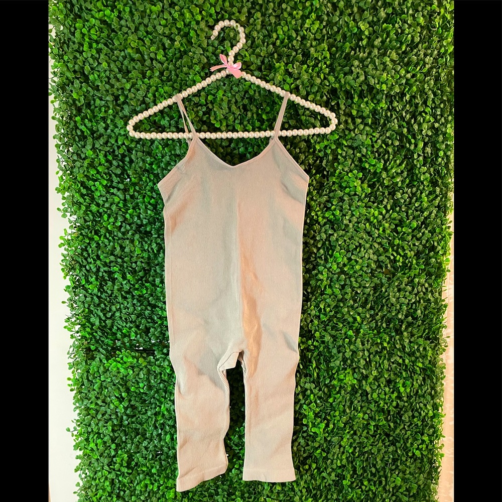 Olive Green Seamless Bodysuit